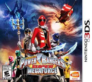 Power Rangers - Super Megaforce (USA) box cover front